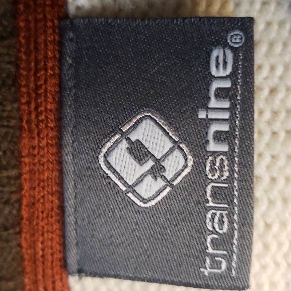 Vintage 90's Transnine Mens Large Sweater Lambs Wool - Picture 4 of 5